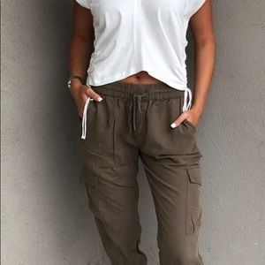 Dress Forum Olive Green Joggers